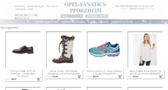 Desktop Screenshot of opel-fanatics-pforzheim.de